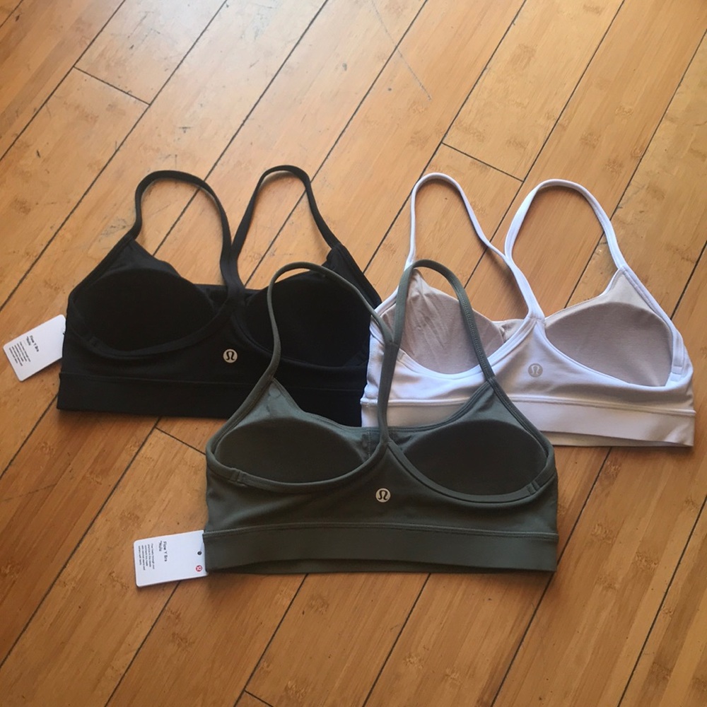 Lululemon Flow Y Bra Bundle, size 6 - Picture 2 of 9